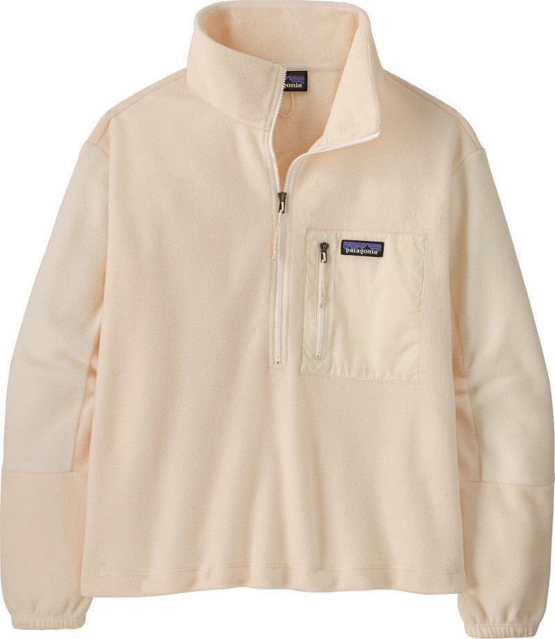 Microdini 1/2 Zip Pullover - Womens - natural 1