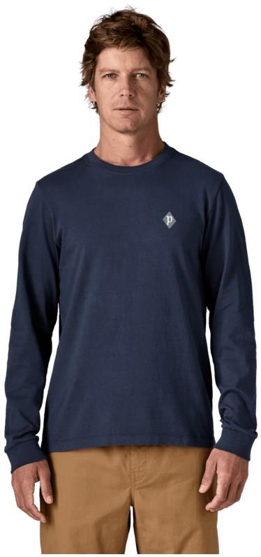 Midweight Hut Tripper Skyline LS T-Shirt - Mens - new navy 1