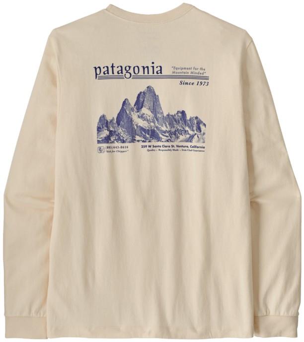 Midweight Hut Tripper Skyline LS T-Shirt - Mens - undyed natural 1