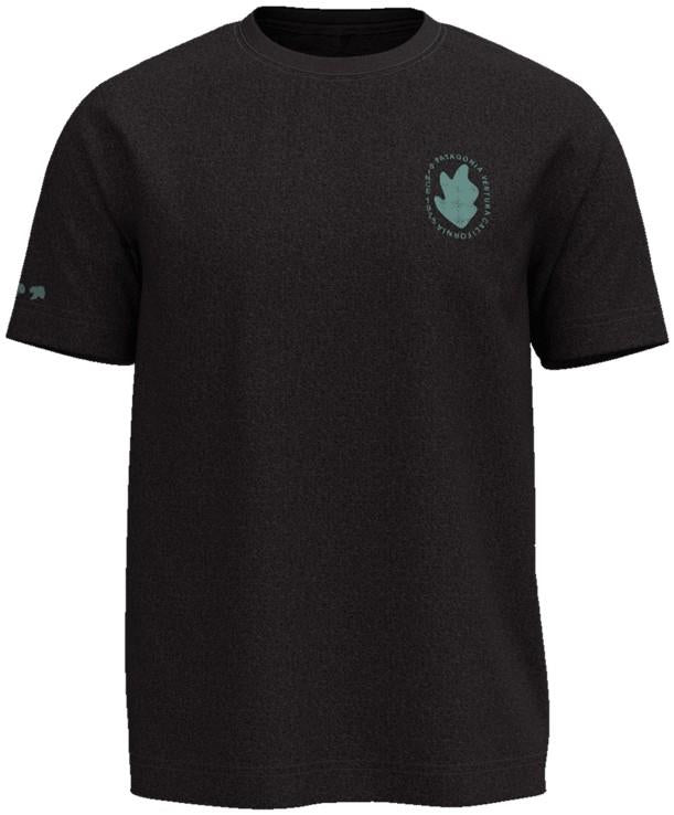 Midweight Sunshaped Badge T-Shirt - Mens - black 1