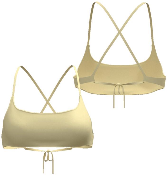 Minimal Scoop Top - Womens - resin yellow 1