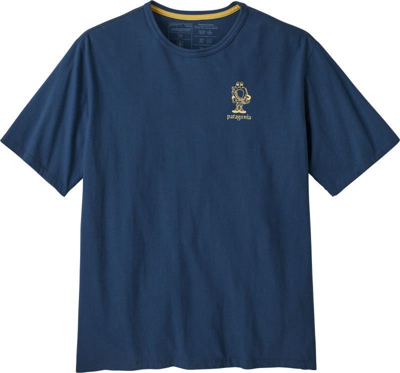 Mr. Hex Organic T-Shirt - Mens - tidepool blue 1