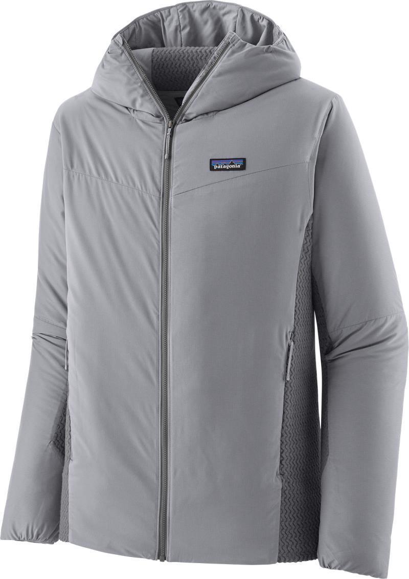 Nano-Air Light Hybrid Hoody - Mens - Salt Grey 1