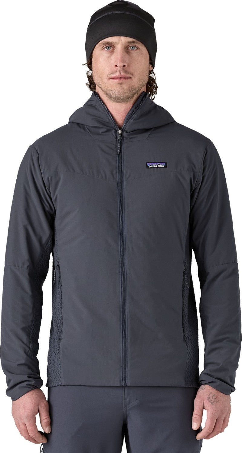 Nano-Air Light Hybrid Hoody - Mens - smolder blue 1