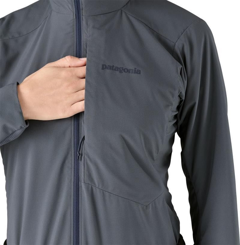 Nano-Air Ultralight Full Zip Hoody - Womens - smolder blue 1