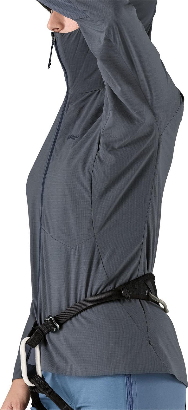 Nano-Air Ultralight Full Zip Hoody - Womens - smolder blue 1