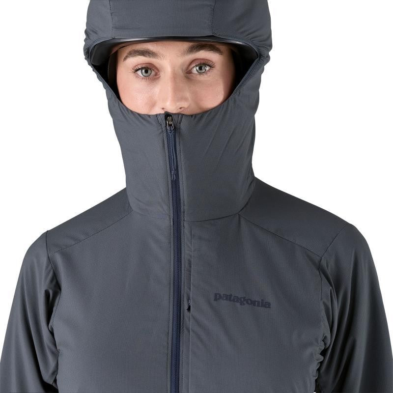 Nano-Air Ultralight Full Zip Hoody - Womens - smolder blue 1