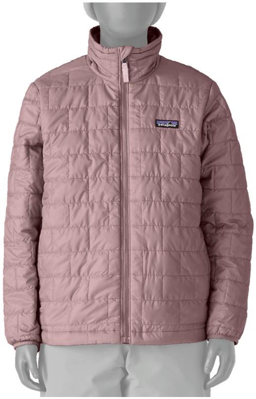 Nano Puff Brick Quilt Jacket - Kids - balmy mauve 1