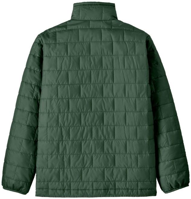 Nano Puff Brick Quilt Jacket - Kids - canopy green 1