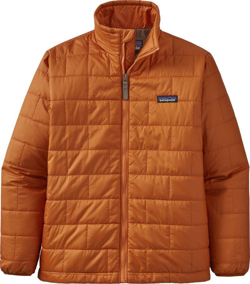 Nano Puff Brick Quilt Jacket - Kids - desert orange 1