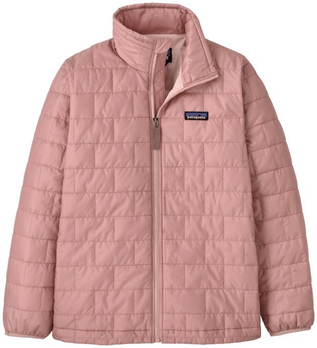 Nano Puff Brick Quilt Jacket - Kids - fuzzy mauve 1
