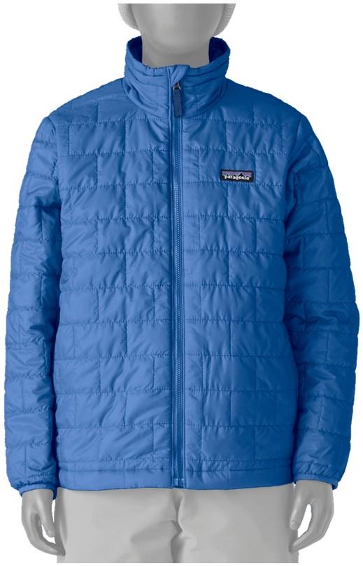 Nano Puff Brick Quilt Jacket - Kids - oasis blue 1