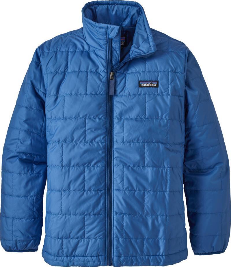Nano Puff Brick Quilted Jacket - Kids - Bayou Blue 1