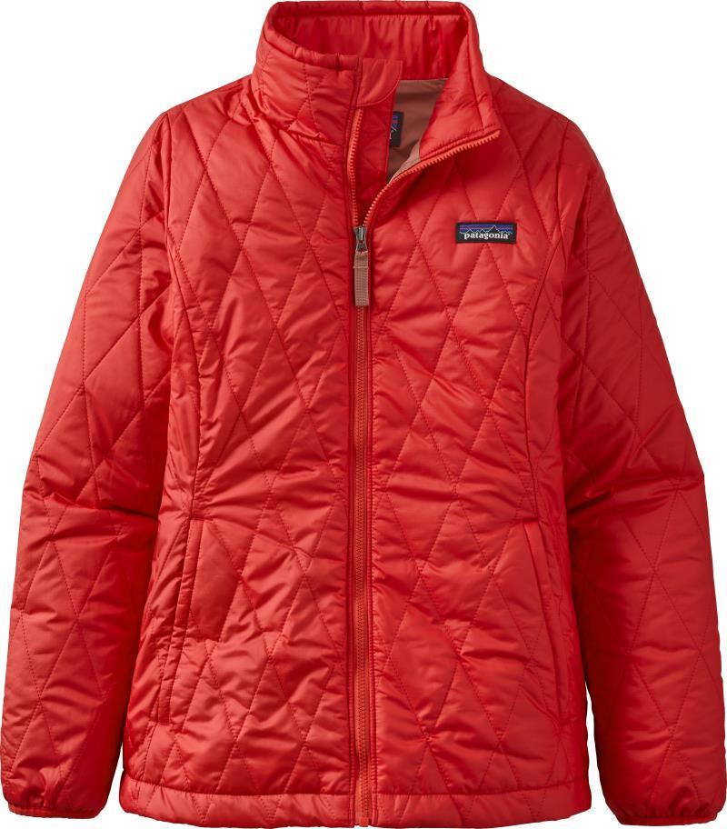 Nano Puff Diamond Quilted Jacket - Kids - Catalan Coral 1