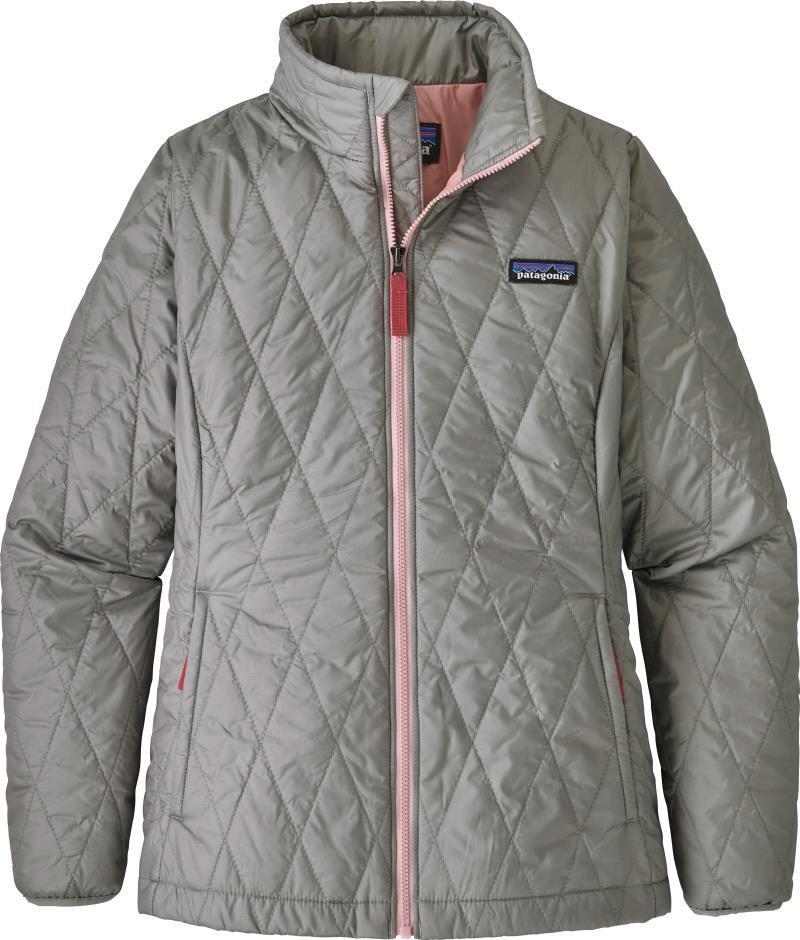 Nano Puff Diamond Quilted Jacket - Kids - Drifter Grey 1