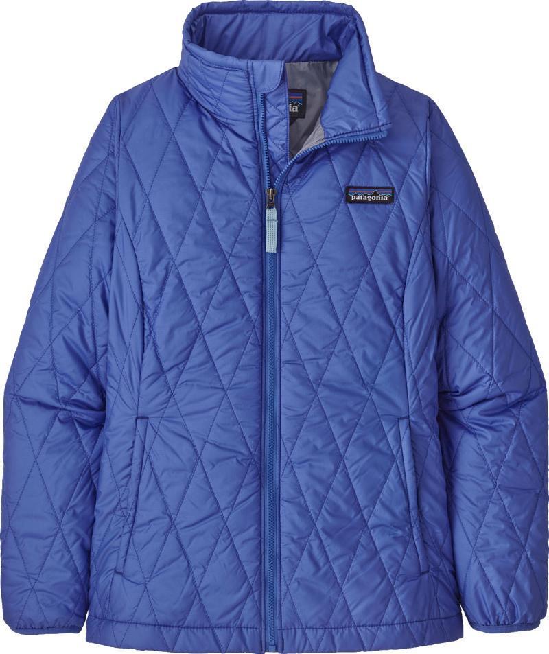 Nano Puff Diamond Quilted Jacket - Kids - Float Blue 1
