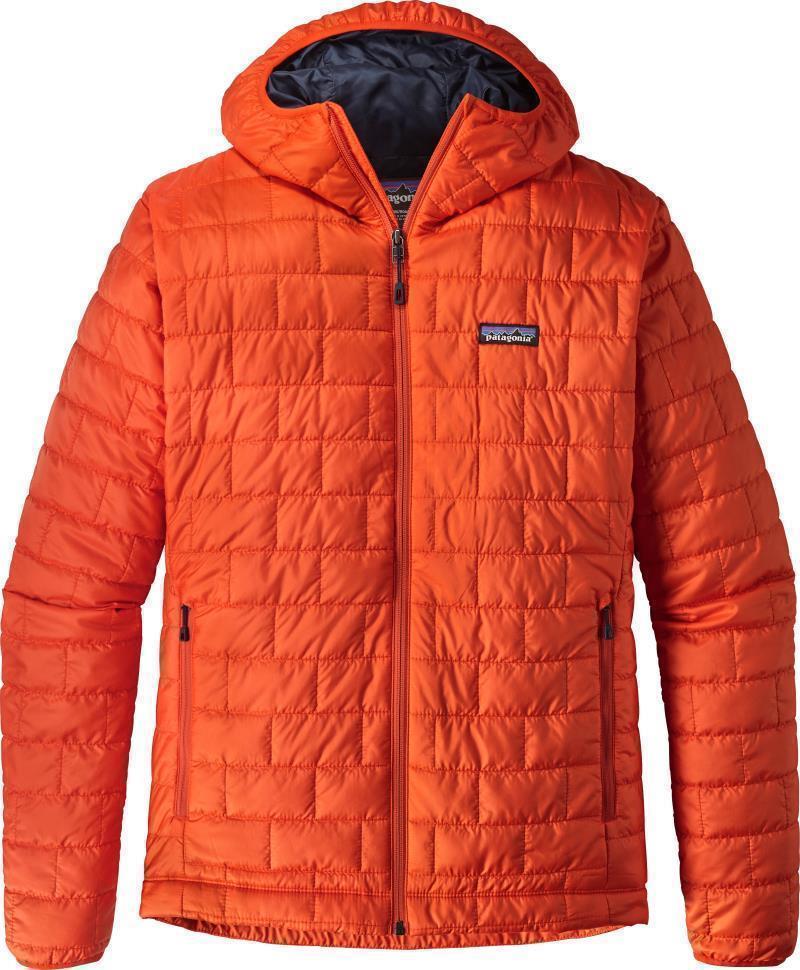 Nano Puff Hoody - Mens - Paintbrush Red 1