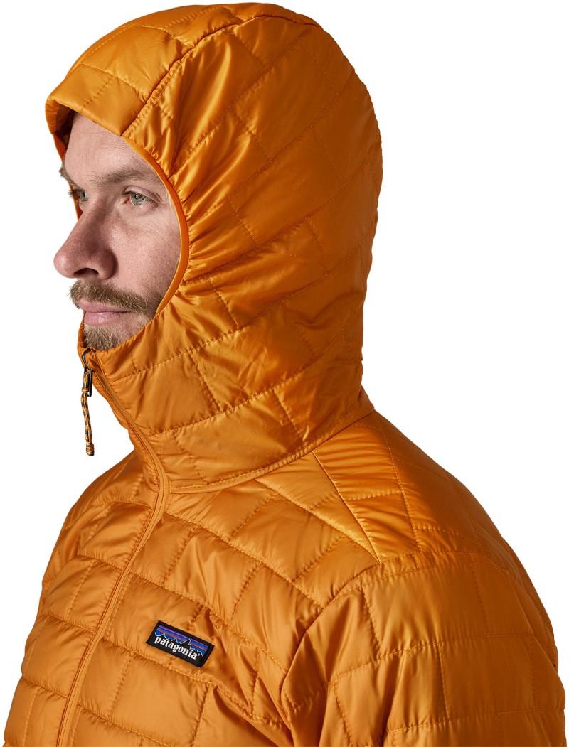Nano Puff Hoody - Mens - autumn orange 1