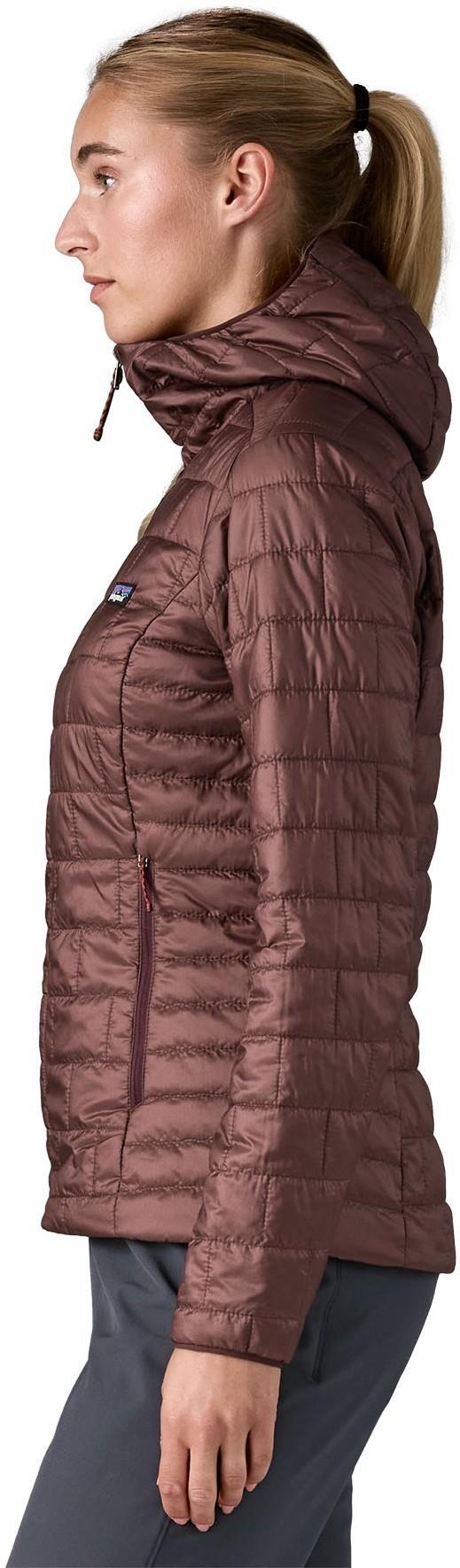 Nano Puff Hoody - Womens - dark ruby 1