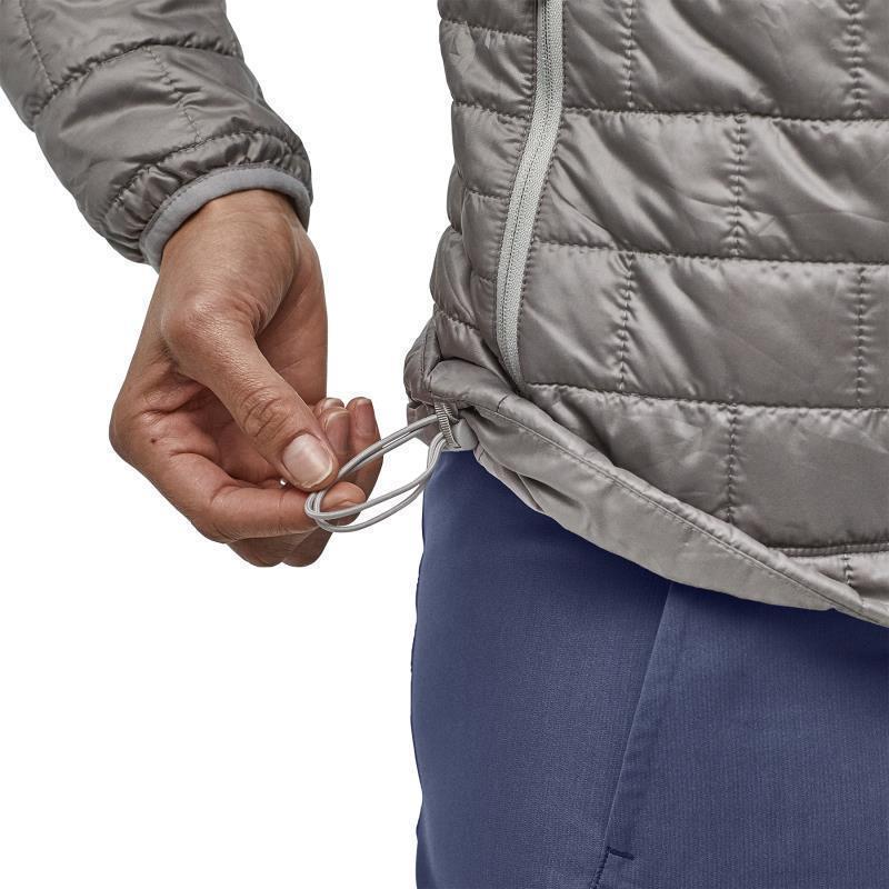 Nano Puff Hoody - Womens - feather grey 1