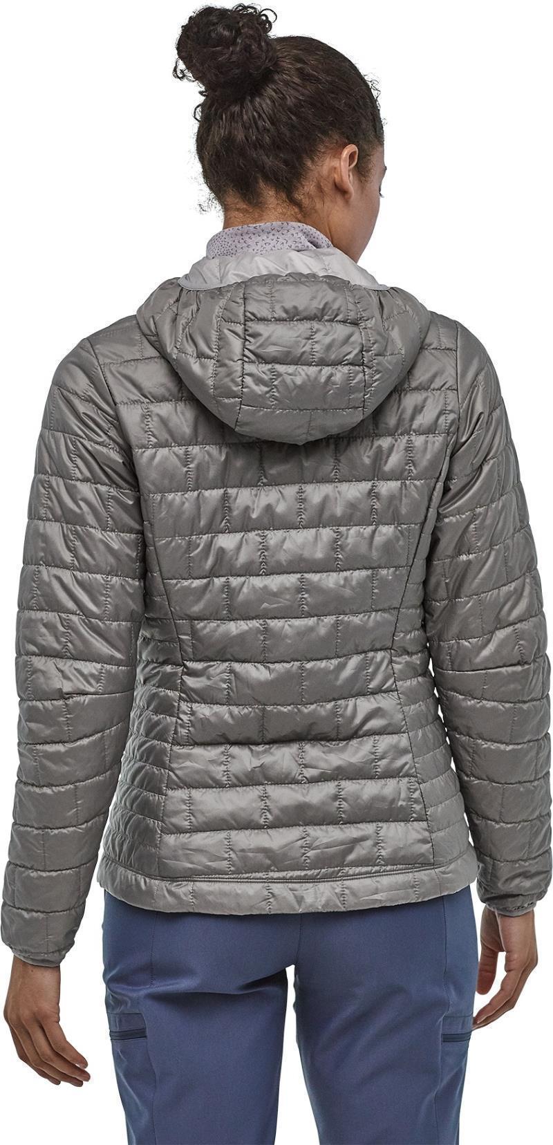 Nano Puff Hoody - Womens - feather grey 1