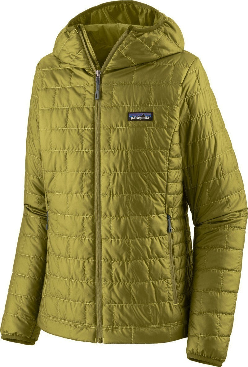 Nano Puff Hoody - Womens - graze green 1