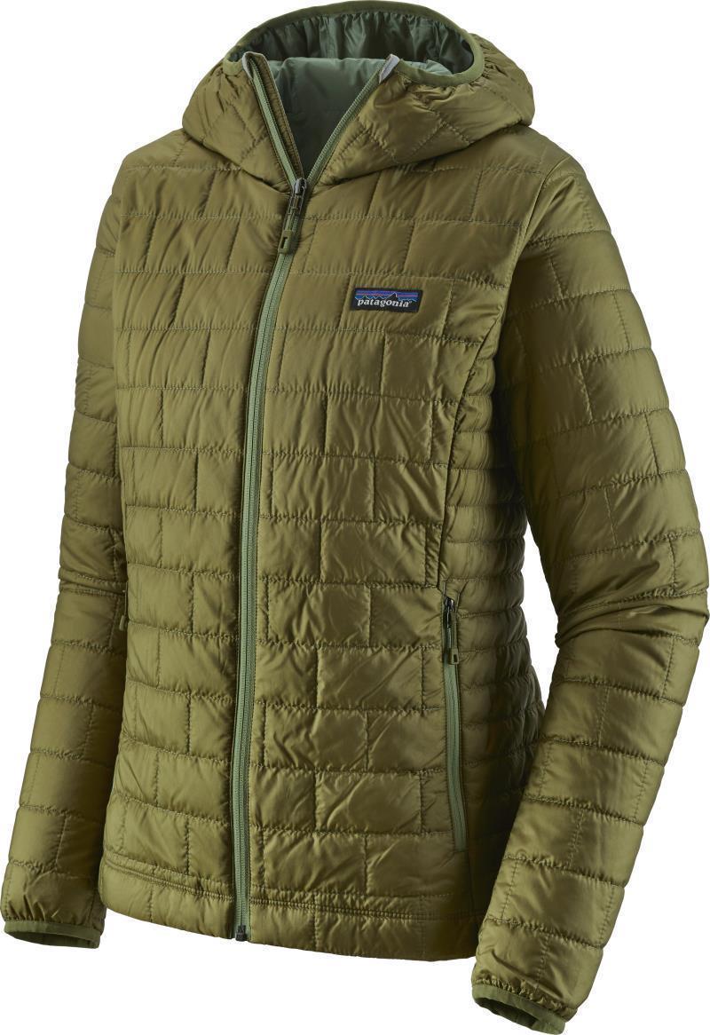 Nano Puff Hoody - Womens - palo green 1
