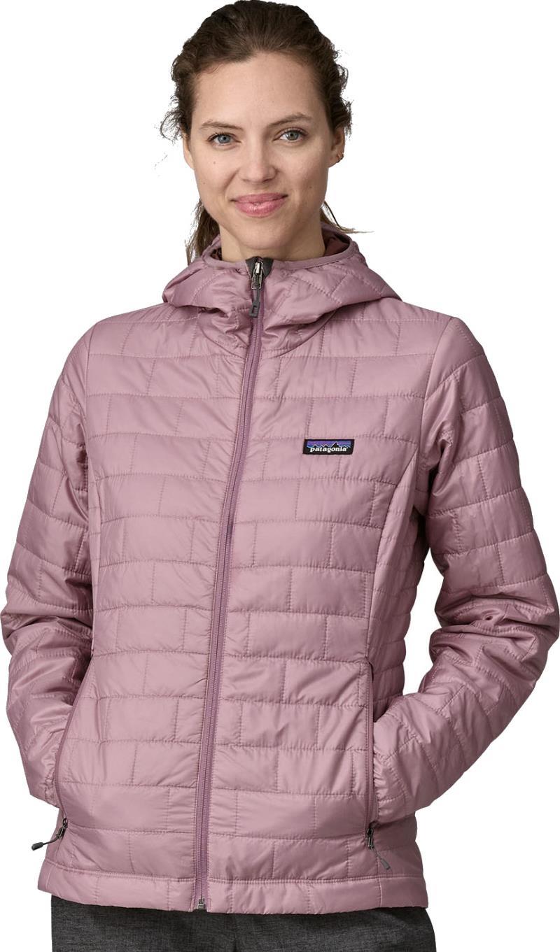 Nano Puff Hoody - Womens - stormy mauve 1