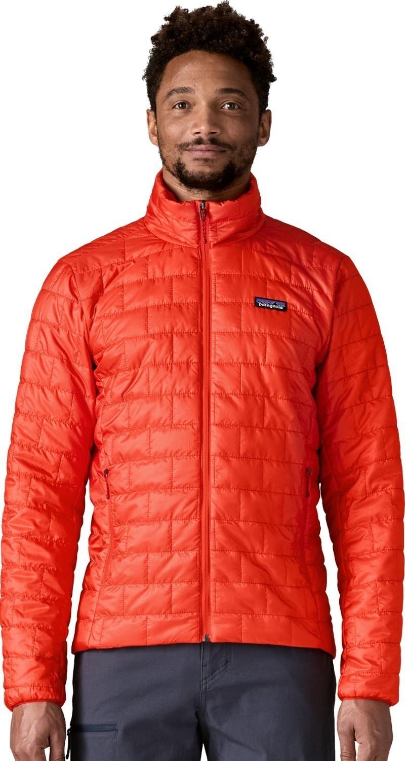 Nano Puff Jacket - Mens - sizzle red 1