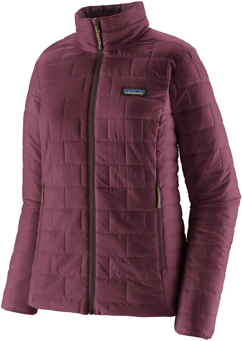 Nano Puff Jacket - Womens - berry fig 1