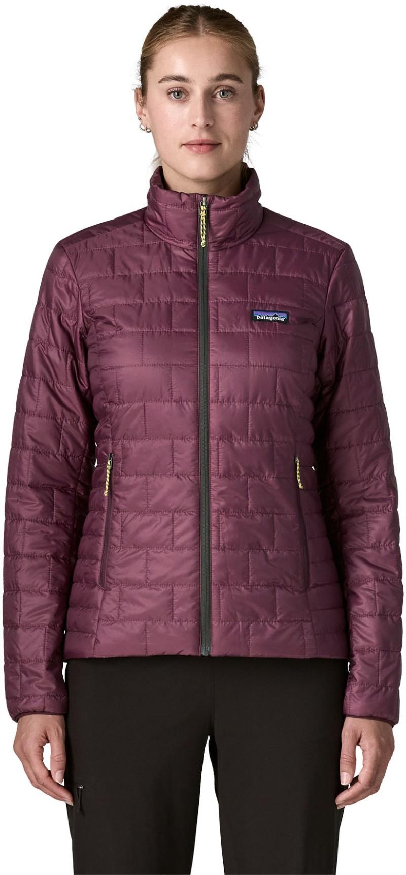 Nano Puff Jacket - Womens - berry fig 1