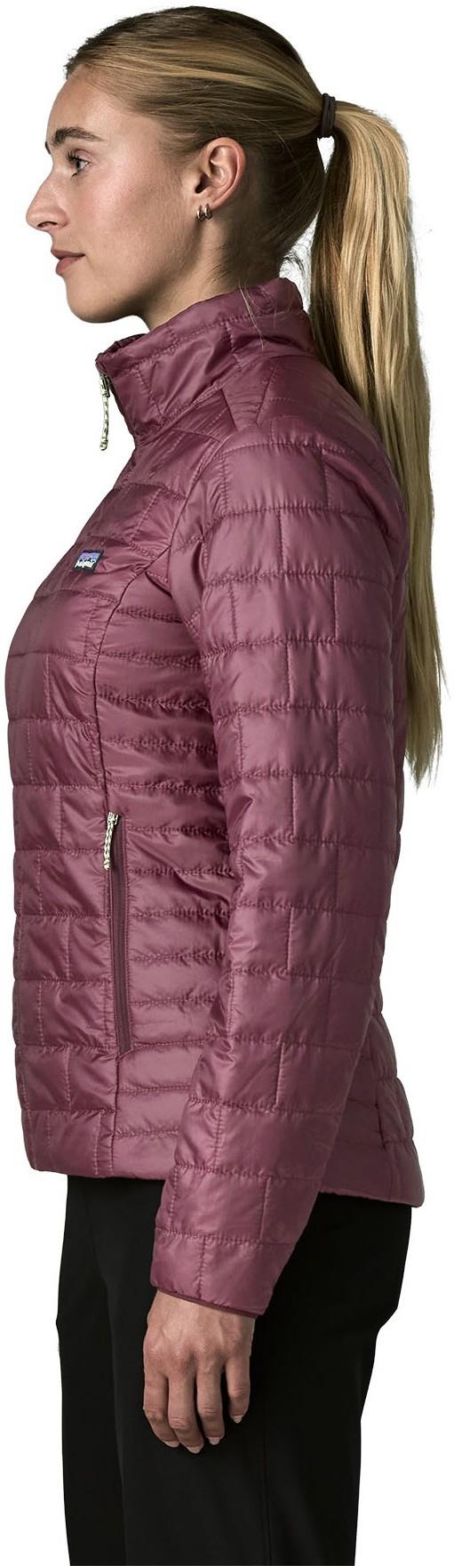 Nano Puff Jacket - Womens - berry fig 1