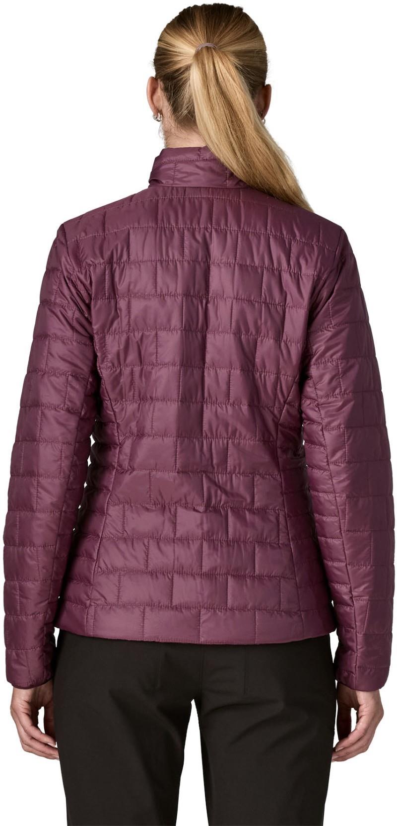 Nano Puff Jacket - Womens - berry fig 1