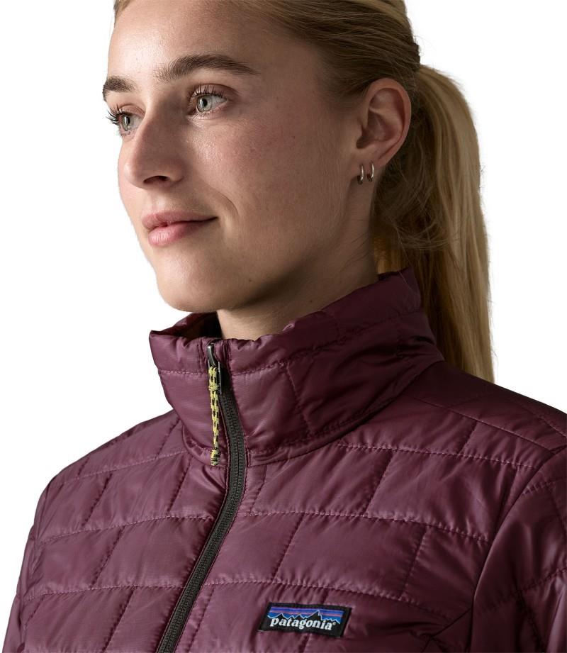Nano Puff Jacket - Womens - berry fig 1