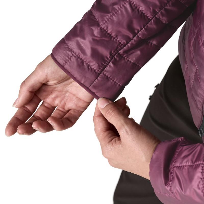 Nano Puff Jacket - Womens - berry fig 1