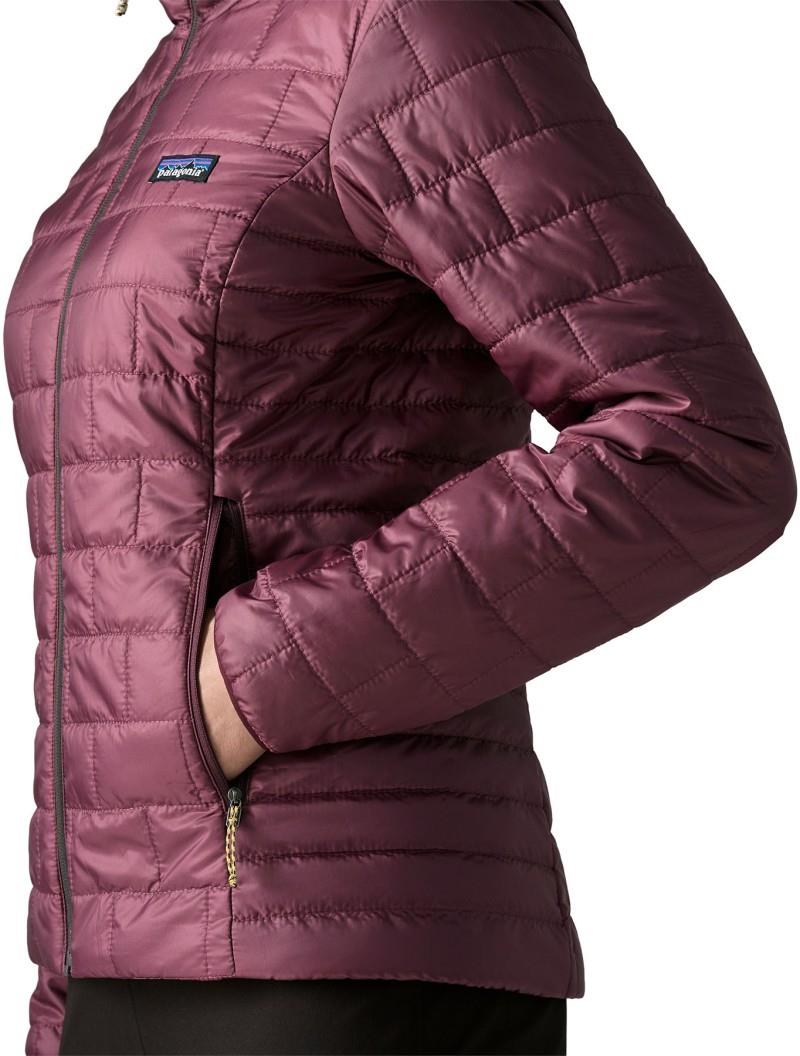 Nano Puff Jacket - Womens - berry fig 1