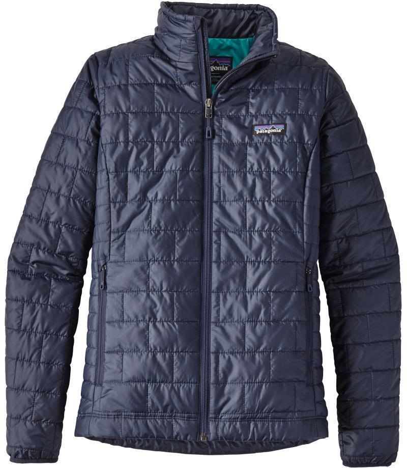 Nano Puff Jacket - Womens - navy blue 1