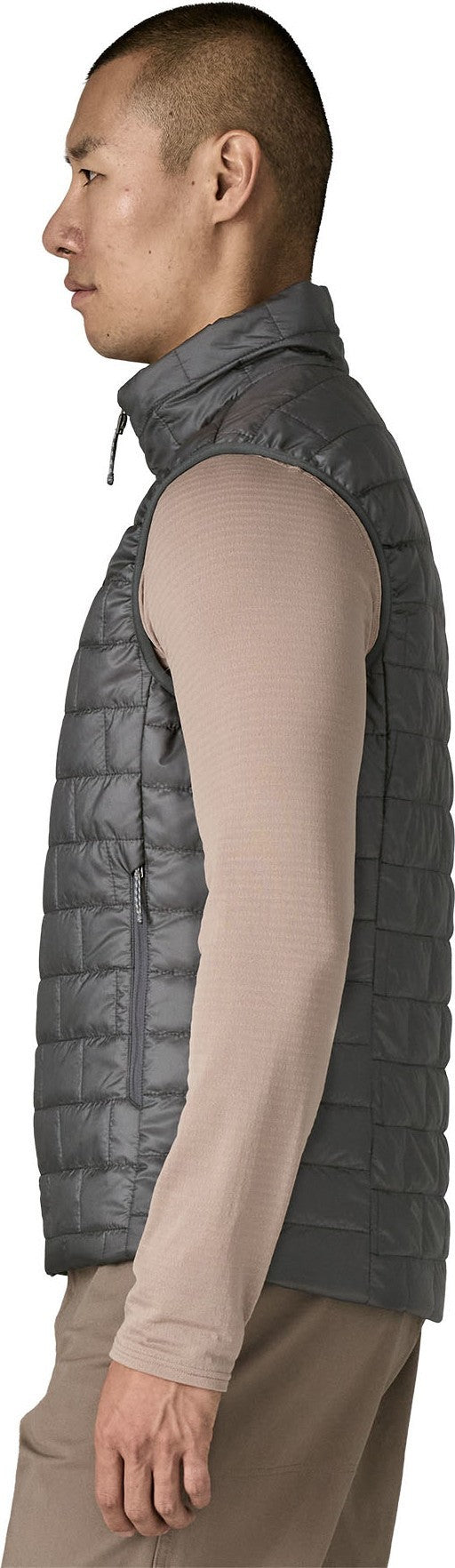 Nano Puff Vest - Mens - forge grey 1