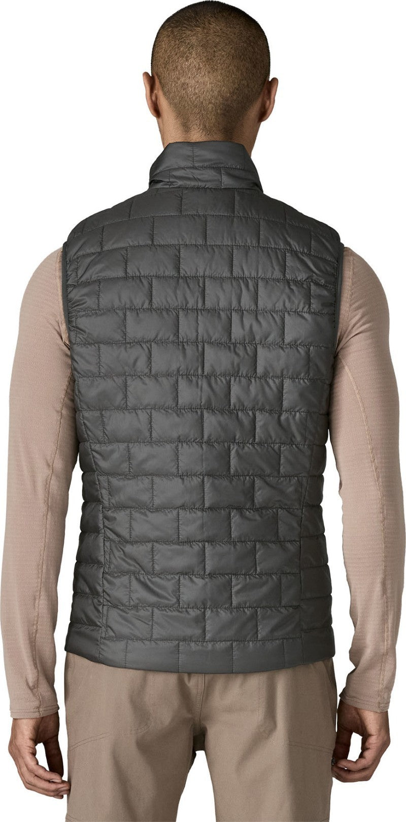 Nano Puff Vest - Mens - forge grey 1