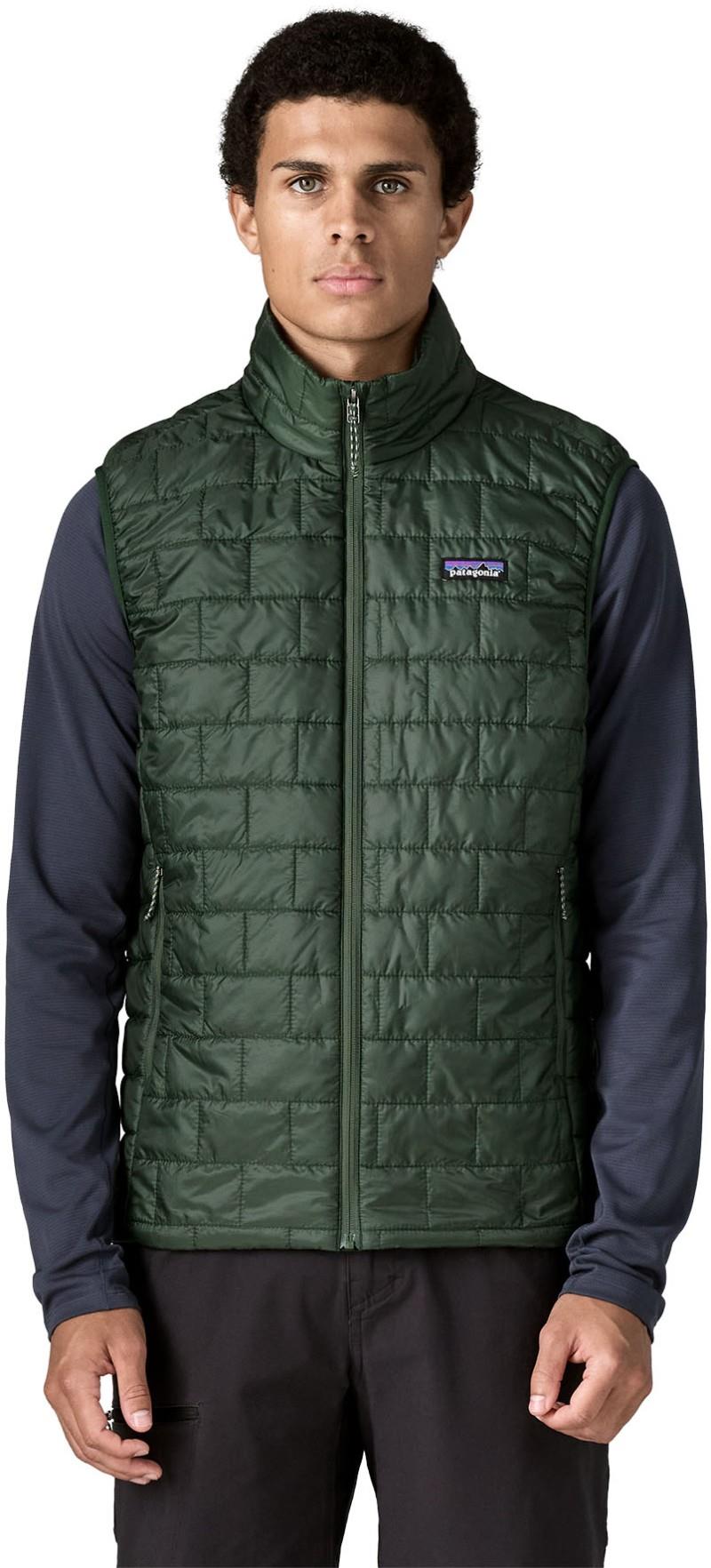 Nano Puff Vest - Mens - treeline green 1