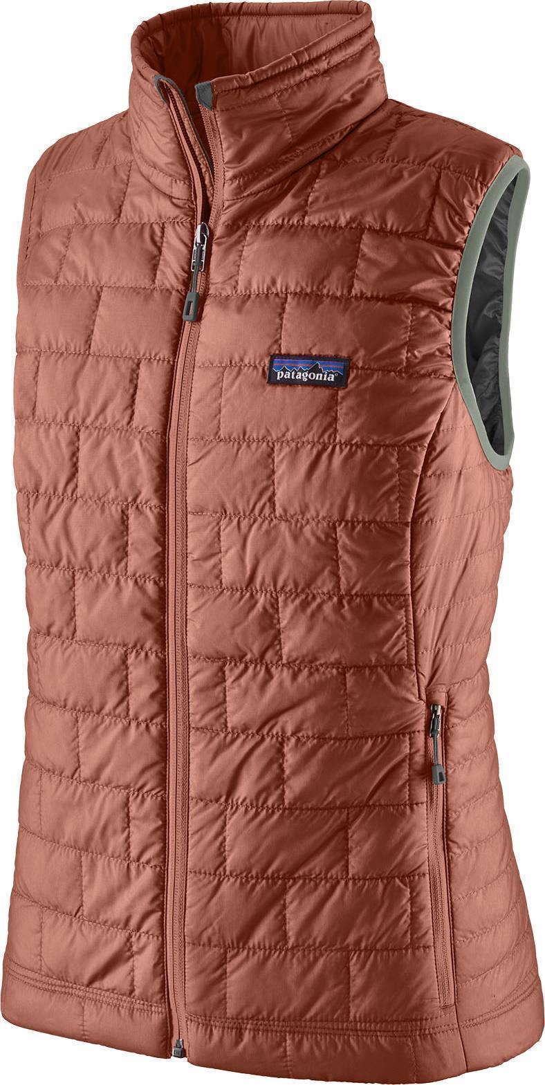 Nano Puff Vest - Womens - Burl Red 1