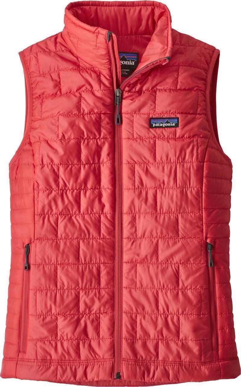 Nano Puff Vest - Womens - Tomato 1