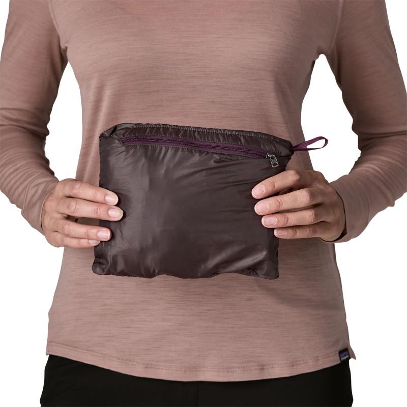 Nano Puff Vest - Womens - berry fig 1