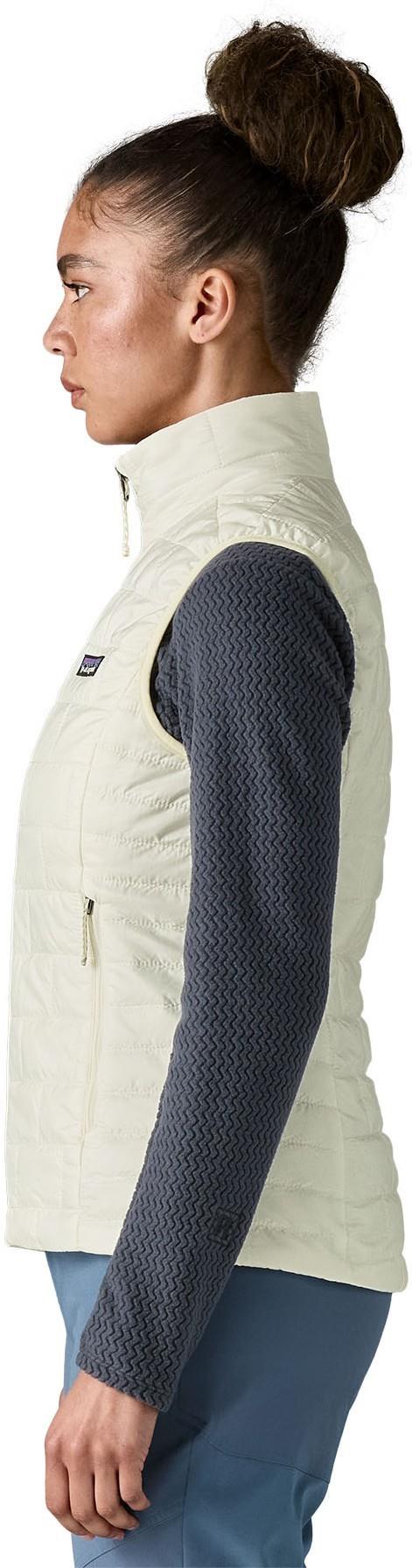 Nano Puff Vest - Womens - birch white 1