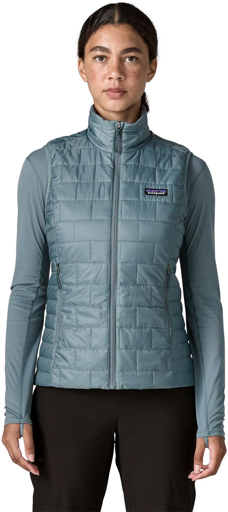 Nano Puff Vest - Womens - blue sage 1