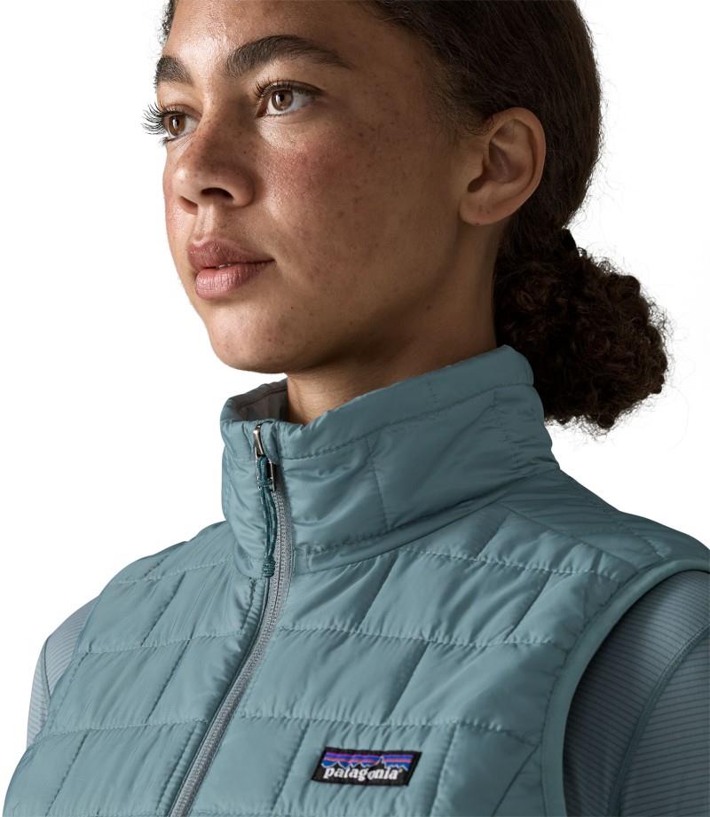 Nano Puff Vest - Womens - blue sage 1