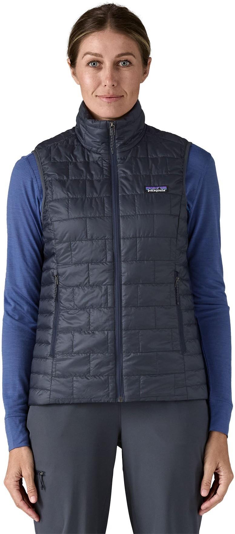 Nano Puff Vest - Womens - smolder blue 1