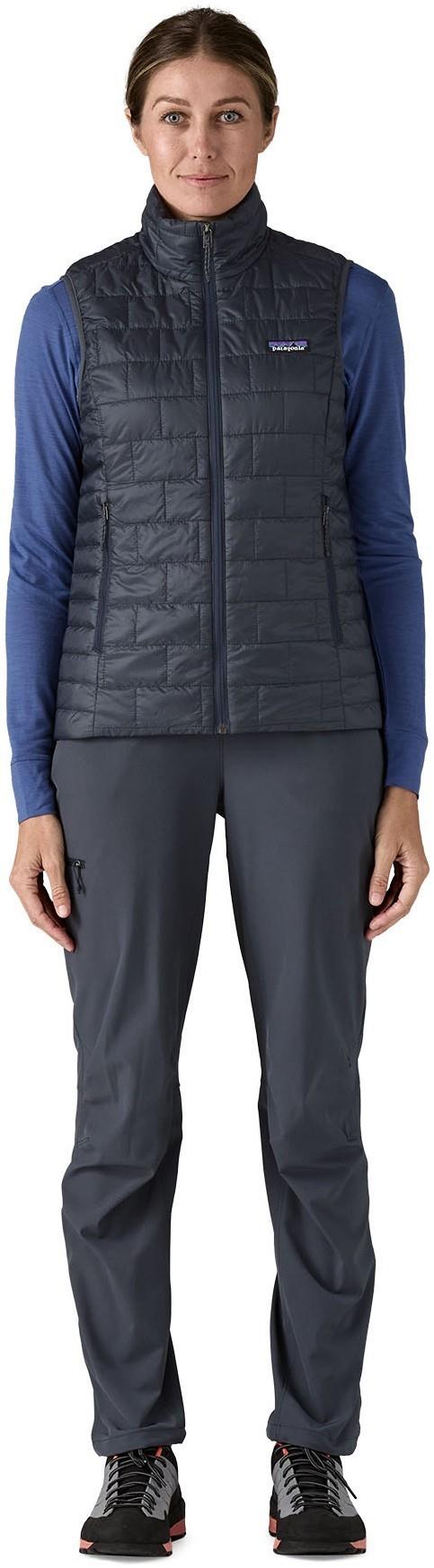 Nano Puff Vest - Womens - smolder blue 1