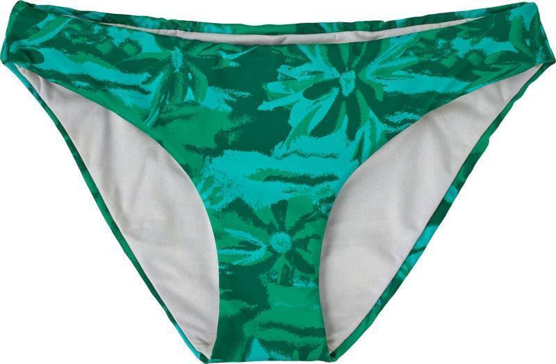 Nanogrip Bottoms - Womens - Cliffs and Waves / Conifer Green 1
