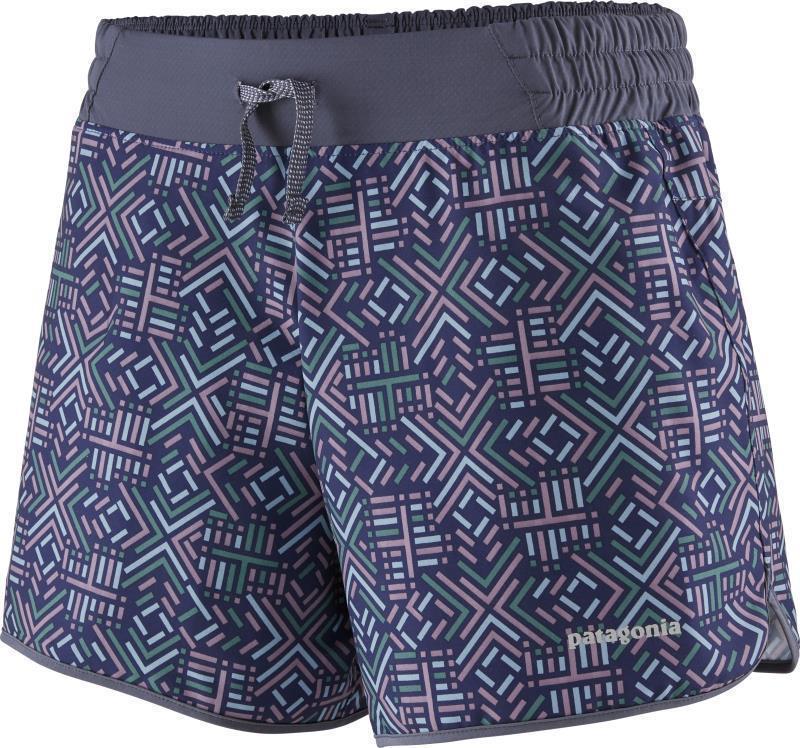 Nine Trails Shorts, 6" Inseam - Womens - Star Dash / Classic Navy 1